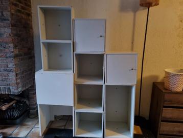 Modulaire Opbergkastjes - Gebruikt - Ophalen beschikbaar voor biedingen