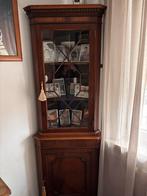 Antieke hoekkast met glazen deur, Antiek en Kunst, Antiek | Meubels | Kasten, Ophalen