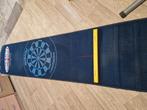 Mooie blauwe Dartmat met vaste oche, Ophalen, Gebruikt, Dartbord