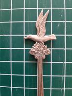 lepeltje, Texel *afb. vliegende meeuw, Ophalen of Verzenden, Gebruikt