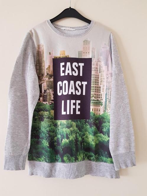 H&M grijs sweatshirt met afbeelding maat 158-164, Kinderen en Baby's, Kinderkleding | Maat 158, Zo goed als nieuw, Jongen of Meisje