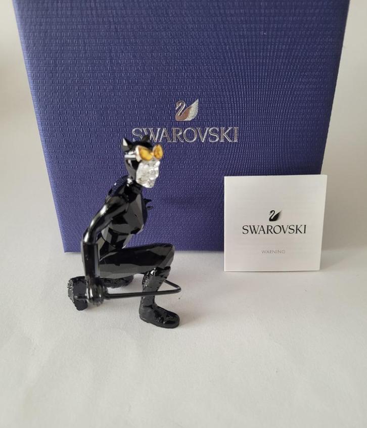 Swarovski D.C. Catwoman. Kristallijn Shop, Verzamelen, Swarovski, Nieuw, Figuurtje, Verzenden