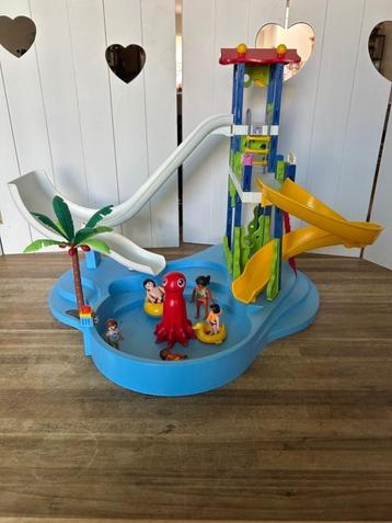 Playmobil waterpretpark met glijbanen beschikbaar voor biedingen