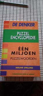 De Denker Puzzel Encyclopedie - M. Sanders, Ophalen of Verzenden, Los deel, Algemeen, M. Sanders