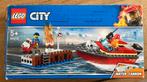 Lego city Brand aan de kade - 60213, Ophalen of Verzenden, Zo goed als nieuw