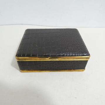 sigaretten doosje met imitatie slangen leer [515] beschikbaar voor biedingen