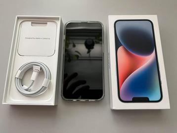 Apple iPhone 14 Blue 128Gb (fabrieks garantie tot 18 Nov.) beschikbaar voor biedingen