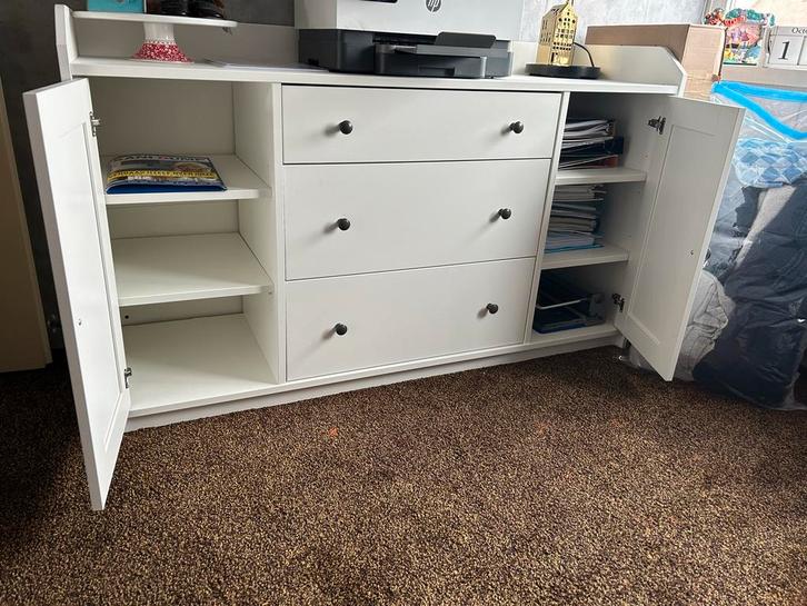 Nieuwe IKEA Buffetkast - Dubbel Geleverd!, Huis en Inrichting, Kasten | Dressoirs, Nieuw, 100 tot 150 cm, 25 tot 50 cm, Met lade(s)