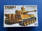 TamIYA	35227	German Tiger I Tank Initial Production 	1/35, Hobby en Vrije tijd, Modelbouw | Auto's en Voertuigen, 1:32 tot 1:50