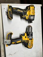 2x body dewalt slagschroevendraaier en boormachine(stuk), Ophalen of Verzenden, Gebruikt
