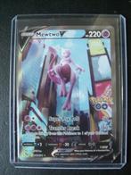 5967: Nieuwe Pokemon GO Kaart MEWTWO V HP 220 (072/078), Nieuw, Foil, Losse kaart, Verzenden