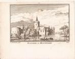 Kasteel te Montfoort 1631 A. Rademaker Zicht op Kasteel, Antiek en Kunst, Ophalen of Verzenden