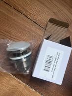 Saniclear Exclusive Clickwaste RVS afvoerplug - Nieuw!, Ophalen of Verzenden, Nieuw, Rvs, Wastafel
