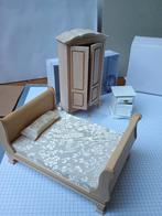 Slaapkamer set 1:12 poppenhuis, Ophalen of Verzenden, Nieuw, Poppenhuis