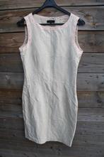 Jurk beige/ roze Claudia Strater mt 36 Vaste prijs, Beige, Ophalen of Verzenden, Zo goed als nieuw, Knielengte