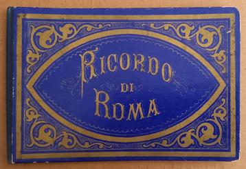 11598 Ricordo di Roma 12 Vedute Leporello Rome Italië beschikbaar voor biedingen