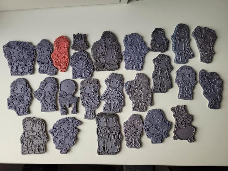 Magnolia stempelpakket Tilda, Hobby en Vrije tijd, Stempelen, Zo goed als nieuw, Clearstamp, Ophalen of Verzenden