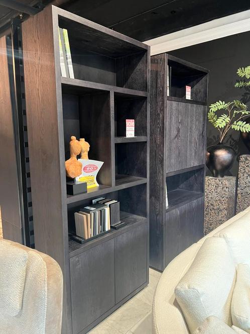 Showmodel uitverkoop Vermeer eiken kasten, Huis en Inrichting, Kasten | Boekenkasten, Nieuw, 100 tot 150 cm, 200 cm of meer, 25 tot 50 cm