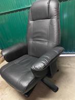 draaifauteuil, Huis en Inrichting, Ophalen, Gebruikt, 50 tot 75 cm, Leer
