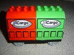 luxe cargowagon voor de duplo trein, Ophalen of Verzenden, Gebruikt, Complete set, Duplo