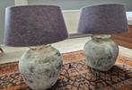 2 Schemerlampen met kappen. Landelijk stoer sober., Huis en Inrichting, Lampen | Vloerlampen, Ophalen, Rustiek. landelijk stoer en sober