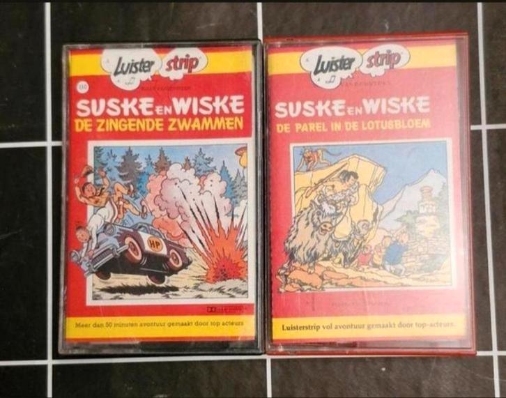 Cassettebandjes Suske en Wiske, Cd's en Dvd's, Cassettebandjes, Zo goed als nieuw, Overige genres, 2 t/m 25 bandjes, Ophalen of Verzenden