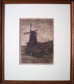 J.W.Kiesewetter.1883-1951.Molen., Ophalen of Verzenden