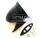 SPIEGEL TORPEDO/BULLET ZWART , OOK ANDERE SPIEGELS ZOALS TEX, Ophalen of Verzenden