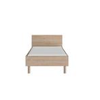 Ritmo 1-persoonsbed - Eiken
