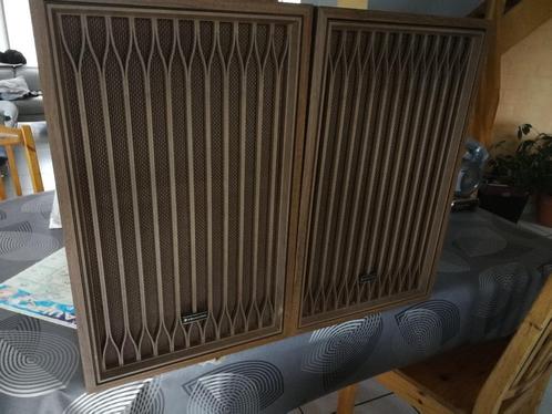 Luidsprekers Kenwood KL-4040D uit 1977, Audio, Tv en Foto, Luidsprekers, Gebruikt, Front, Rear of Stereo speakers, 60 tot 120 watt