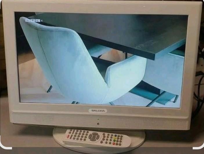 Solara witte monitor tv 22inch lcd 2221whdvx, Computers en Software, Monitoren, Gebruikt, Ophalen of Verzenden