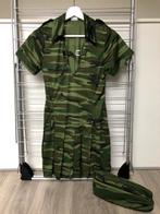 Carnaval Jurkje Leger Nieuwstaat, Carnaval, Ophalen of Verzenden, Zo goed als nieuw, Kleding