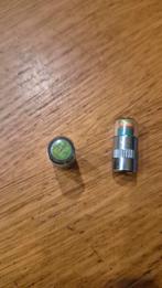 Ventiel Bandenspanningsmeters - 2,0Bar  2 stuks, Ophalen of Verzenden, Gebruikt, Universele onderdelen