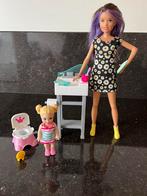 Barbie Skipper wc training, Kinderen en Baby's, Speelgoed | Poppen, Ophalen of Verzenden, Zo goed als nieuw, Barbie