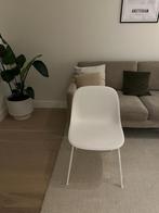 4 witte eetkamerstoelen (merk Muuto), Huis en Inrichting, Stoelen, Ophalen, Gebruikt, Wit, Vier