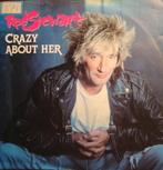 Rod Stewart - Crazy About Her., Ophalen of Verzenden, Zo goed als nieuw, Pop, Single