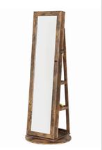 Rotating jewellery cabinet with a full length mirror, Huis en Inrichting, Woonaccessoires | Spiegels, Ophalen, Minder dan 50 cm