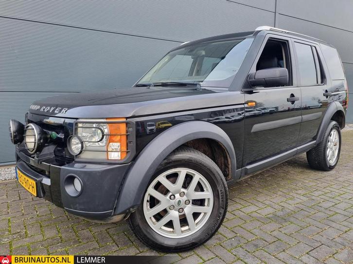 Land Rover Discovery 3 2.7 TdV6 luchtvering Trekh 3500kg, Auto's, Bestelauto's, Bedrijf, Te koop, ABS, Airbags, Airconditioning