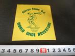 sticker logo discus tours bv valkenswaard ehv, Ophalen, Zo goed als nieuw, Bedrijf of Vereniging