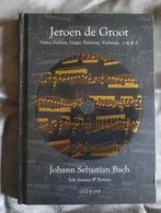 Bach Sonates & Partitas - Jeroen de Groot (2CD+DVD), Kamermuziek, Boxset, Ophalen of Verzenden, Zo goed als nieuw