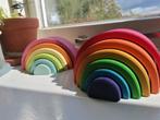 Grimms regenboog 2x, Kinderen en Baby's, Speelgoed | Houten speelgoed, Ophalen of Verzenden, Zo goed als nieuw, Overige typen
