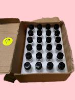 24x glazen flesjes 10ml – met schroefdop, Ophalen of Verzenden, Nieuw, Bierglas