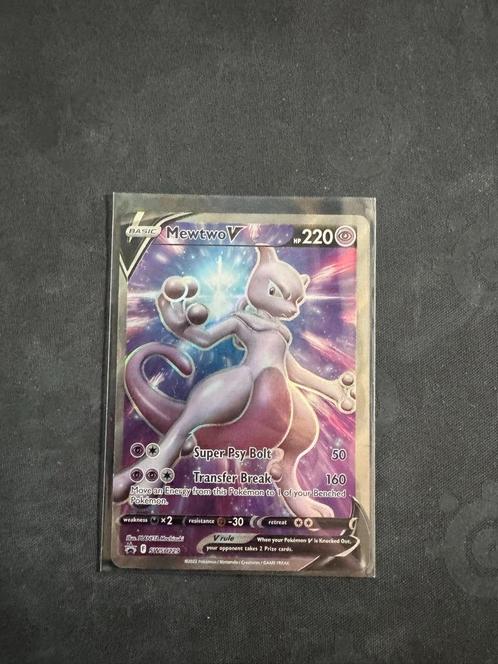 Mewtwo V SWSH229 - Promo - Pokémon Go, Hobby en Vrije tijd, Verzamelkaartspellen | Pokémon, Nieuw, Losse kaart, Ophalen of Verzenden
