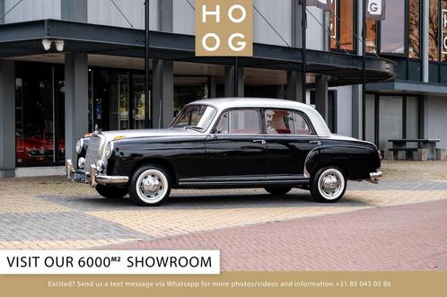 Mercedes-Benz 200-serie 220A Ponton (bj 1955), Auto's, Oldtimers, Bedrijf, Te koop, Lederen bekleding, Mercedes-Benz, Benzine