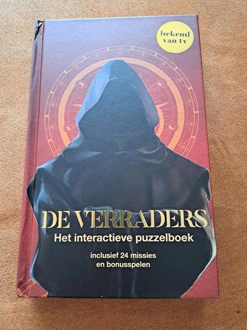 De Verraders Het interactieve puzzelboek, Hobby en Vrije tijd, Denksport en Puzzels, Nieuw, Minder dan 500 stukjes, Ophalen of Verzenden