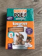 Kwartet . dieren poep weetjes, Verzamelen, Speelkaarten, Jokers en Kwartetten, Ophalen of Verzenden, Nieuw, Kwartet(ten)