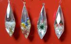 vintage set van 4 jewel brite diorama kerstballen, Diversen, Ophalen of Verzenden, Zo goed als nieuw