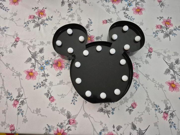 Mickey Mouse Lamp Disney, Kinderen en Baby's, Kinderkamer | Inrichting en Decoratie, Zo goed als nieuw, Lamp, Ophalen of Verzenden