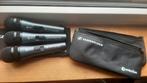 Set van 3x Sennheiser E825-s microfoons als nieuw!, Ophalen of Verzenden, Zo goed als nieuw, Zangmicrofoon