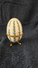 Porseleinen ei Faberge, Antiek en Kunst, Ophalen of Verzenden